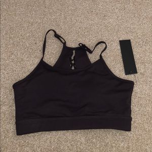 Braided Back Sports Bra